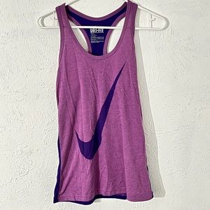 Purple Nike Loose Fit Tank